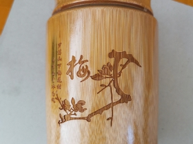 竹盒激光打标加工